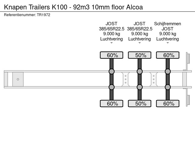 Knapen Trailers K100 - 92m3 10mm floor Alcoa - Image 12